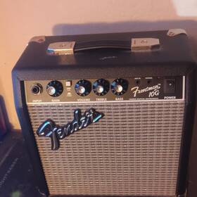 Fender 159744 Frontman 10g Combo Solid State 10w Guitar Amplifier For Practice