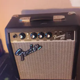 159744 Fender Frontman 10g Combo Solid State 10w Guitar Amplifier For Practice