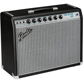 Ft68 Fender 197881285050 Custom Pro Reverb 40w 1x12 Guitar Combo Amp Black Rf