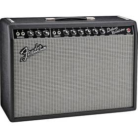 Fender 197881361440 Vintage Reissue Ft65 Deluxe Reverb Guitar Combo Amp Black Rf