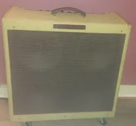 2171000010 Fender Bassman 59 Reissue Tweed 4x10 Inch Speakers 45 Watt Guitar Amp Very Good