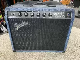 2172000642 Fender 2020 Ltd Edition Princeton Reverb Celestion Alnico Blue Chilewich Denim