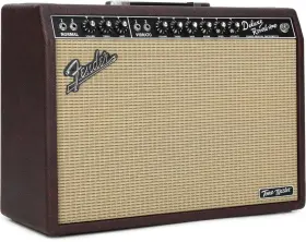 2274100610 Fender Tone Master Deluxe Reverb 1 X 12-inch 100-watt Combo Amp - Wine Red