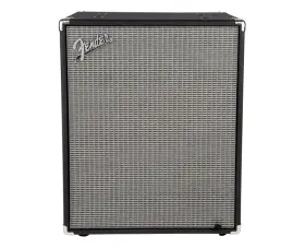2380100000 Fender Used Rumble 210 2x10 Inch Bass Cabinet - Black/silver