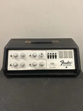 4100-x Fender 1966 Model Pa System Head Vintage Rare