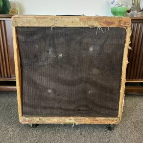 5d6-a Fender Bassman Tube Amplifier 1955 Tweed Amp