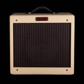 Fender 60fen078 Used Pro Junior Blonde Oxblood Guitar Amp Combo