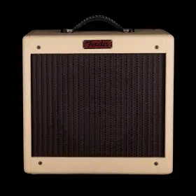 60fen078 Fender Used Pro Junior Blonde Oxblood Guitar Amp Combo