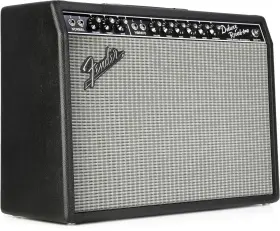 65deluxerevm1 Fender Ft65 Deluxe Reverb 1 X 12-inch 22-watt Tube Combo Amp - Black Tolex/silver