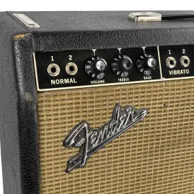65dlxrvb Fender Deluxe Reverb 1965 Blackface Combo Used
