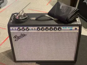 68customdeluxereverb-1118-u Fender Ft68 Custom Deluxe Reverb 1x12 Inch 22-watt Tube Combo Amp With Cover
