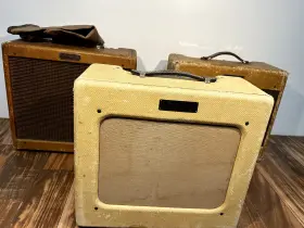 85fen080 Fender Vintage 1948 - 1953 Deluxe Tweed Guitar Amp
