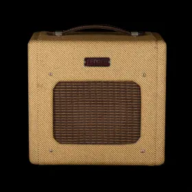 85fen101 Fender Pre Owned Champion 600 Tweed Guitar Amp Combo With Mercury Magnetics