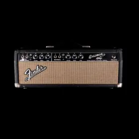 85fen114 Fender Vintage 1965 Bassman Guitar Amp Head With Cover