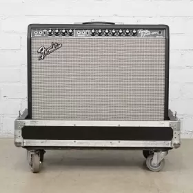 54155 Fender Ab763 65 Twin Reverb Reissue Tube Combo Amp With Case Young The Giant #54155