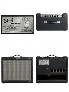 Fender B-249556 Blues Junior Combo Vacuum Tube Guitar Amplifier 15w With Can-rex Speaker