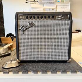 Fender Ba6501 Sidekick Reverb 25 Amplifier Blackface Vintage
