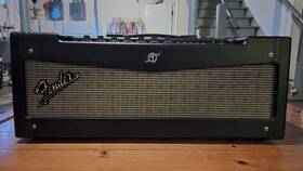 Fender Cgpa11012896 Mustang V Modeling Guitar Amplifier Head 350w 2-channel 8 Ohm