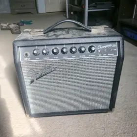 Cgpc21007600 Fender Champion 20 Solid State Combo Amplifier 20w For Electric Guitar Practice