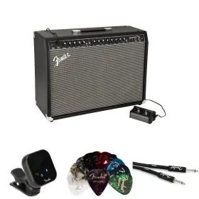 Champ100iibn1 Fender Champion Ii 100-watt 2 X 12-inch Combo Amplifier Essentials Bundle