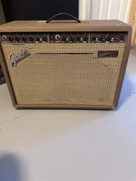 334amplifier Fender Cr-23840 Acoustasonic Junior Pr Amp Made In Usa