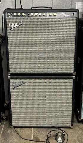Csr-4 Fender Vibro-king 3x10 Electric Guitar Tube Combo Amplifier With 2-12 Aux
