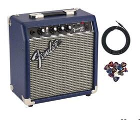 Fender Ictk20231085 Frontman 10g Guitar Comboamplifier Bundle With Instrument Cable And Picks