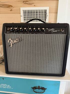 Fender M1623965 Super Champ X2 15w Combo Amp Vacuum Tube 2-channel 1 Speaker 8 Ohm