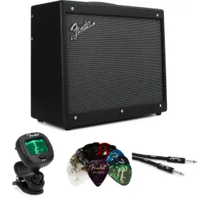 Mustgtx100bun Fender Mustang Gtx 100 1x12 Inch 100-watt Combo Amp Essentials Bundle