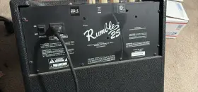 Pm-2463 Fender Rumble 25 Bass Combo Amplifier Solid State 25w Practice Amp