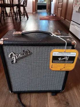 Pr-2840 Fender Rumble 15 Bass Guitar Combo Amplifier 15w Solid State Practice Amp