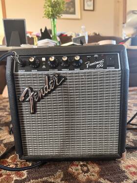 Fender Pr-9gt Frontman 10g Combo Solid State Guitar Amplifier 10w Practice