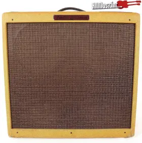 Pr143 Fender Ft59 Bassman Ltd Tweed 4x10 Tube Electric Guitar Amp Amplifier