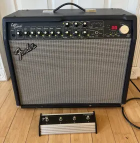 G12t-100 Fender Pr444 Cyber Deluxe Amp Pr 444 Guitar Amplifier Footswitch And Celestion