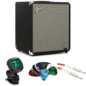 Rum100bundle Fender Rumble 100-watt Essentials Combo Bundle