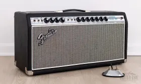 Tfl5000d Fender 1968 Showman Reverb Drip Edge Vintage Tube Amp Head Serviced