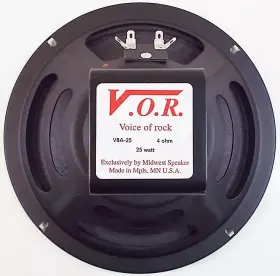 V8a25-4 Fender Vor 8 Inch Alnico 25 Watt Guitar Speaker 4 Ohms - Great For Champs
