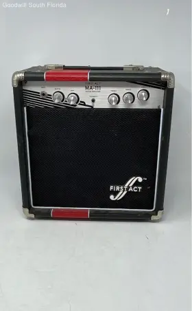 Ma-111 First Act Solid State Guitar Amplifier Not Tested No Power Adaptor