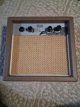 Ma1248 First Act Electric Guitar Amplifier With Power Supply In Good Shape