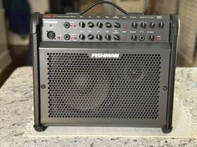 Fishman 605609106223 Loudbox 100 Watt 2 Channel Acoustic Guitar Amplifier Black