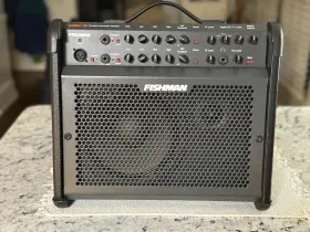 Fishman 605609106223 Loudbox 100 Watt 2 Channel Acoustic Guitar Amplifier Black