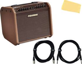 Fishman 840262206938 Loudbox Mini Charge Battery-powered Acoustic Combo Amplifier With Cables