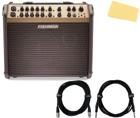 Fishman 840262206952 Loudbox Artist Acoustic Guitar Combo Amplifier With Cables