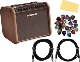 Fishman 840262207249 Loudbox Mini Charge Battery-powered Acoustic Combo Amplifier With Picks