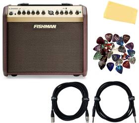 Fishman 840262207256 Loudbox Mini Guitar Combo Amplifier With Picks