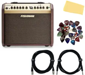 Fishman 840262207256 Loudbox Mini Guitar Combo Amplifier With Picks