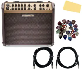 Fishman 840262207263 Loudbox Artist Acoustic Guitar Combo Amplifier With Picks