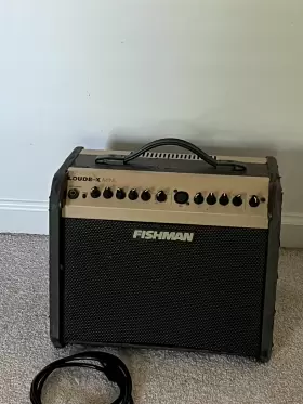 Fishman Pro-lbx-500 Used Mini Acoustic Guitar Amplifier Tested Works