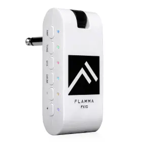 Flamma 972985270461 Guitar Headphone Amp Portable With 28 Drum Grooves 14 Built-in Effects