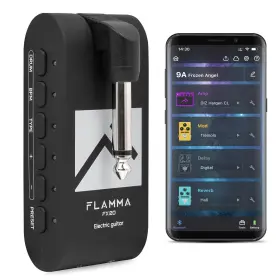 Fx20 Flamma 972985270690 Guitar Headphone Amp With App 40 Drum Grooves 52 Modes 5